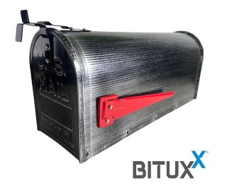 Skrzynka na listy amerykańska USA MAIL przecierana pocztowa na gazety