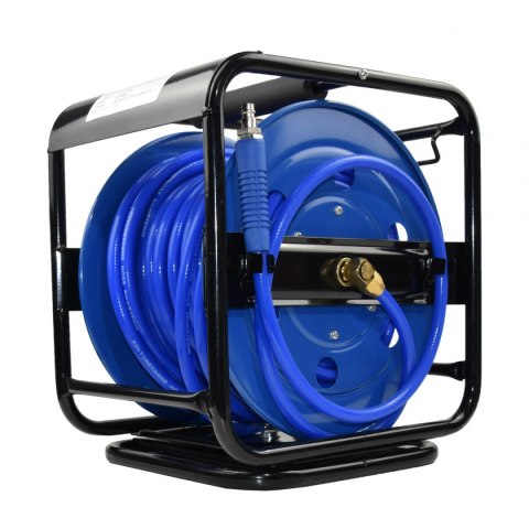 WĄŻ PNEUMATYCZNY 30M Z BĘBNEM BITUXX KORBKA DO ZWIJANIA NIEBIESKI