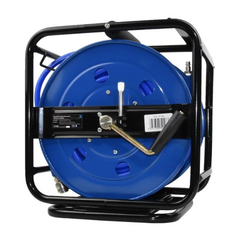 WĄŻ PNEUMATYCZNY 30M Z BĘBNEM BITUXX KORBKA DO ZWIJANIA NIEBIESKI