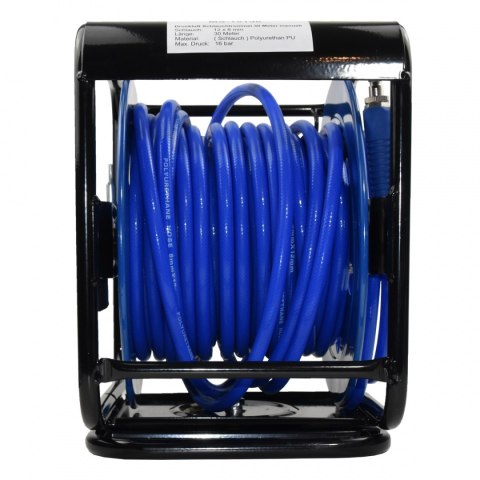 WĄŻ PNEUMATYCZNY 30M Z BĘBNEM BITUXX KORBKA DO ZWIJANIA NIEBIESKI