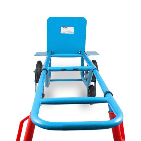 WÓZEK MAGAZYNOWY BITUXX SCHODKOWY Z REGULACJĄ WYSOKOŚCI UDŹWIG 200KG