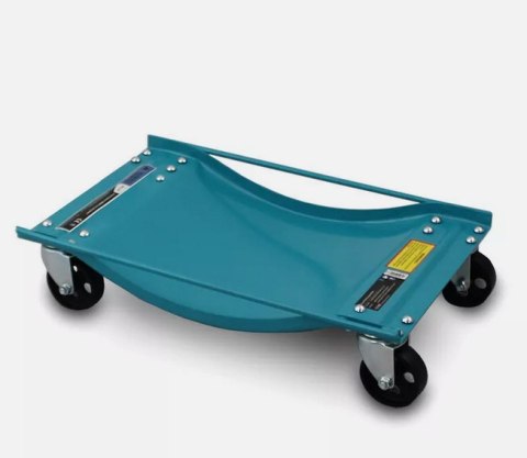 Zestaw wózków manewrowych warsztatowych mobilne wózki komplet 2 sztuk udźwig 450kg