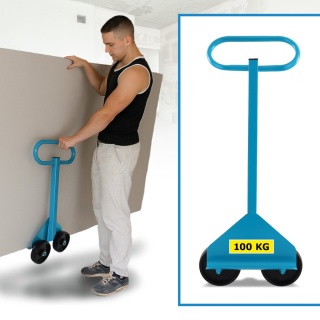 Wózek Uchwyt transportowy do płyt 100kg Poręczny przenośny do regipsów
