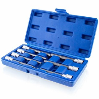 Zestaw kluczy nasadowych BITUXX 3/8″ sześciokątnych (H3-H10) – stal chromowo-wanadowa + plastikowa walizka