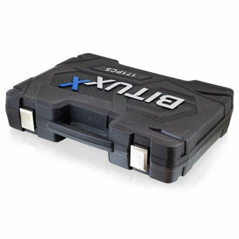 Komplet narzędzi w walizce klucze nasadowe bity imbusy w praktycznej walizce zestaw 171 elementów