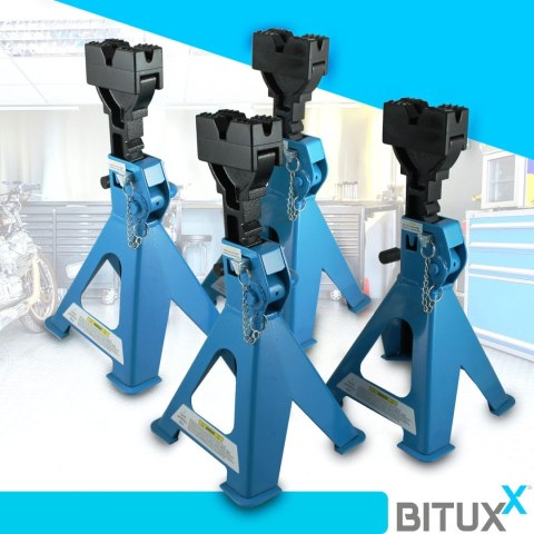 ZESTAW WARSZTATOWYCH KOBYŁEK PODPOREK PODSTAWEK 3T ZESTAW 4SZT KOBYŁKI