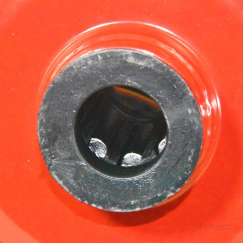 ŻÓŁTE KOŁO DO TACZKI PEŁNE POLIURETAN BEZDĘTKOWE Z OŚKĄ UNIWERSALNE