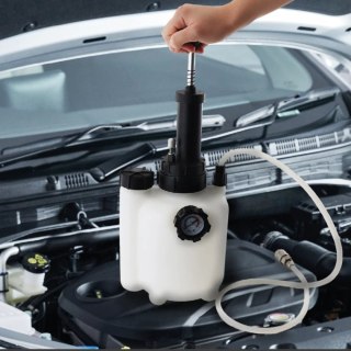 Zestaw do odpowietrzania hamulców 3L + zbiornik 1L + 4 adaptery