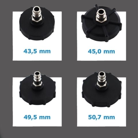 Zestaw do odpowietrzania hamulców 3L + zbiornik 1L + 4 adaptery