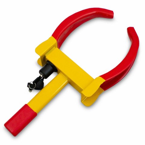 abezpieczenie antykradzieżowe Bituxx blokada na koła pojazdu z kluczami