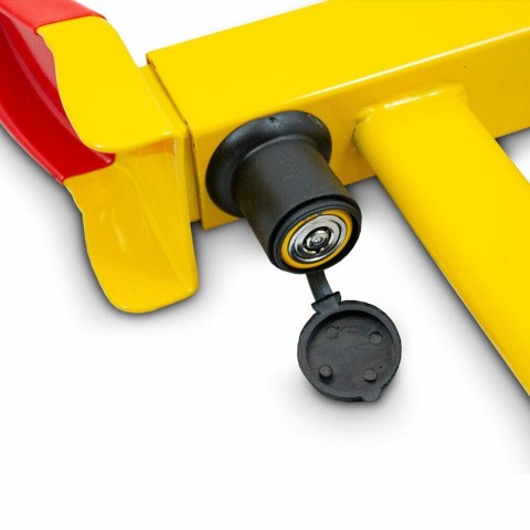 abezpieczenie antykradzieżowe Bituxx blokada na koła pojazdu z kluczami