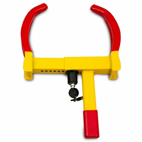 abezpieczenie antykradzieżowe Bituxx blokada na koła pojazdu z kluczami