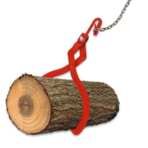 Chwytak do drewna Bituxx 610 mm – kleszcze leśne udźwig 450 kg