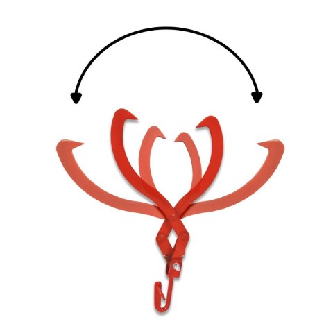 Chwytak do drewna Bituxx 610 mm – kleszcze leśne udźwig 450 kg