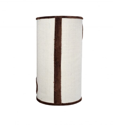 DRAPAK TUBA DLA KOTA 70CM BEŻOWO-BRĄZOWA LEGOWISKO WIEŻA TWIERDZA