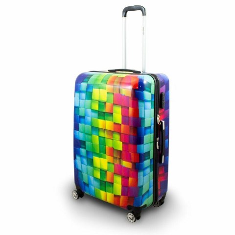 KOMPLET ZESTAW WALIZEK 3 SZT BERWIN CUBE WALIZKI XL+L+M Z POLIWĘGLANU