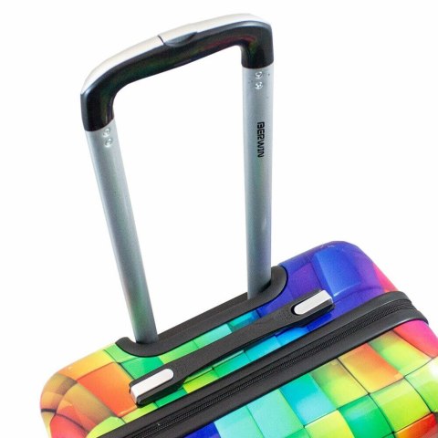 KOMPLET ZESTAW WALIZEK 3 SZT BERWIN CUBE WALIZKI XL+L+M Z POLIWĘGLANU