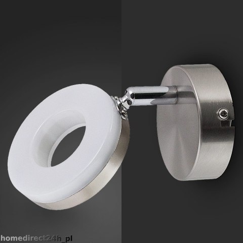 Nowoczesna Lampa LED RING 5W – Kinkiet Ścienny ze Stali Nierdzewnej