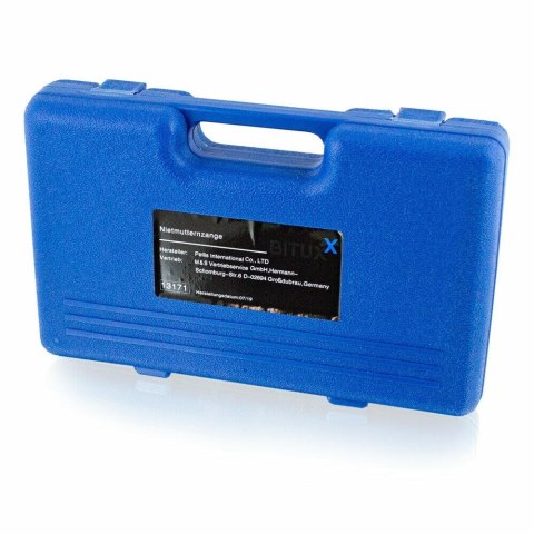 Nitownica ręczna Bituxx M5-M12 z 150 nitonakrętkami – zestaw warsztatowy