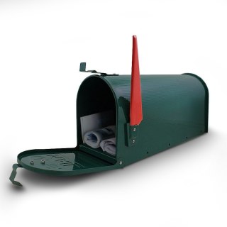 ORYGINALNA SKRZYNKA POCZTOWA NA LISTY AMERYKAŃSKA USA ZIELONA