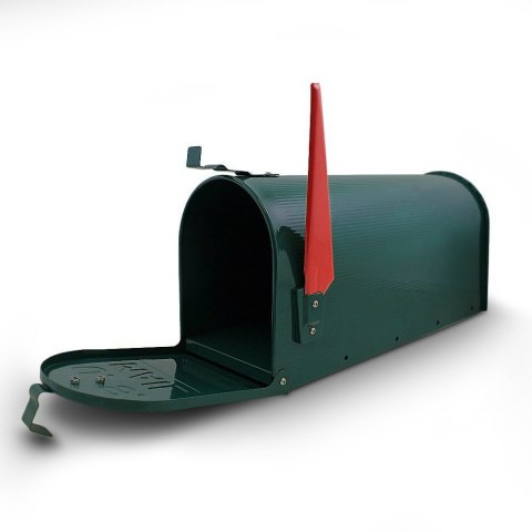 ORYGINALNA SKRZYNKA POCZTOWA NA LISTY AMERYKAŃSKA USA ZIELONA