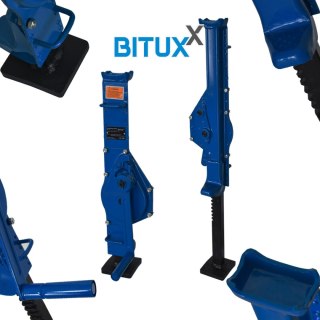 PODNOŚNIK KORBOWY BITUXX MECHANICZNY 1500KG DO WARSZTATU KOLEJOWY