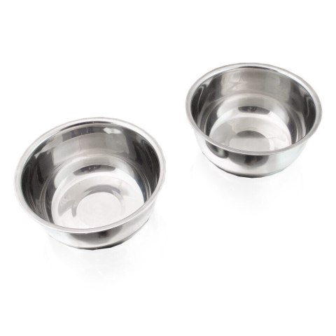 PODWÓJNA MISKA DLA PSA ANIMEL STAL NIERDZEWNA DLA KOTA NA STOJAKU