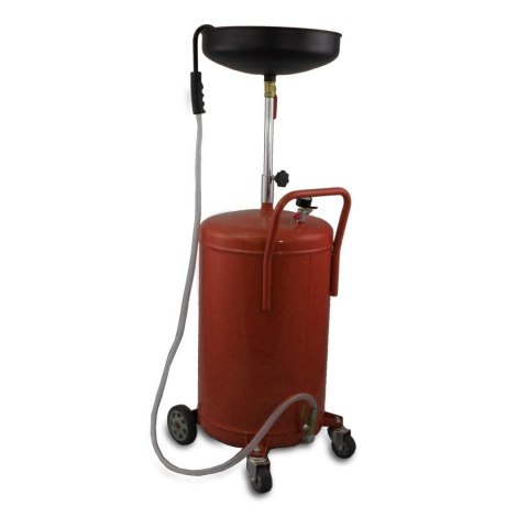 Zlewarka do oleju warsztatowa mobilna na kołach – zbiornik na zużyty olej