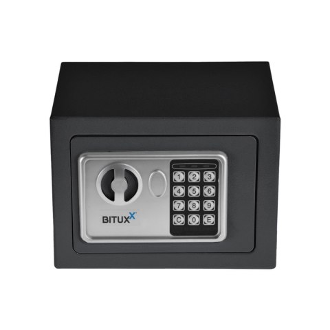 Bituxx sejf biurowy / domowy z zamkiem elektronicznym – kasetka bezpieczeństwa na dokumenty, gotówkę i wartości
