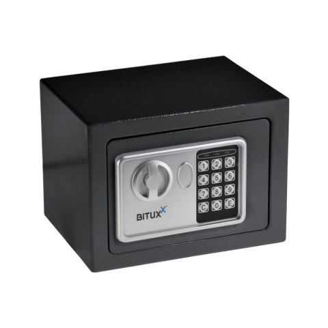 Bituxx sejf biurowy / domowy z zamkiem elektronicznym – kasetka bezpieczeństwa na dokumenty, gotówkę i wartości