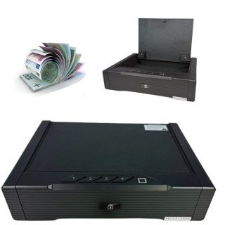 SEJF NA OSZCZĘDNOŚCI SZAFKA Z ZAMKIEM ELEKTRONICZNYM NA ODCISK PALCA