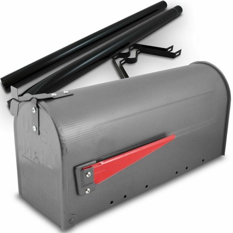 SKRZYNKA NA LISTY AMERYKAŃSKA POCZTOWA + FLAGA GRAFITOWA HIT SEZONU