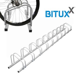 SOLIDNY STOJAK ROWEROWY 10 MIEJSCOWY METALOWY NA ROWERY ROWER