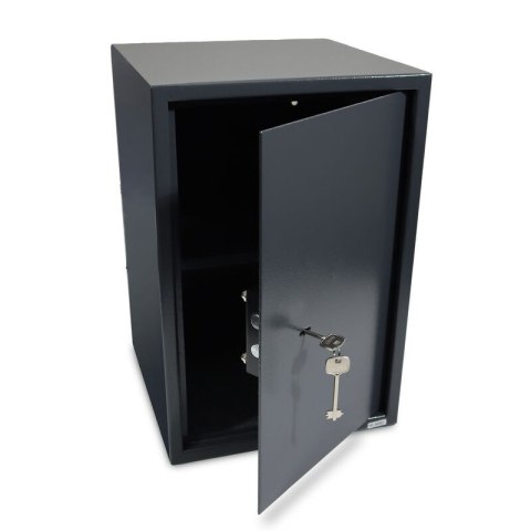 Solidny mocny sejf na cenne przedmioty łatwy montaż dwa klucze w zestawie