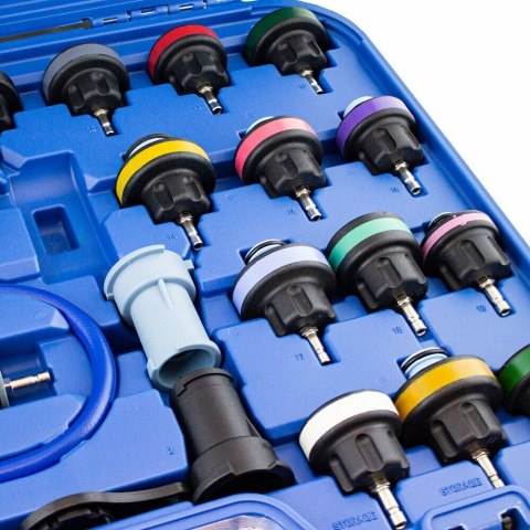 TESTER SZCZELNOŚCI BITUXX DO UKŁADU CHŁODZENIA 28 ELEMENTÓW W WALIZCE