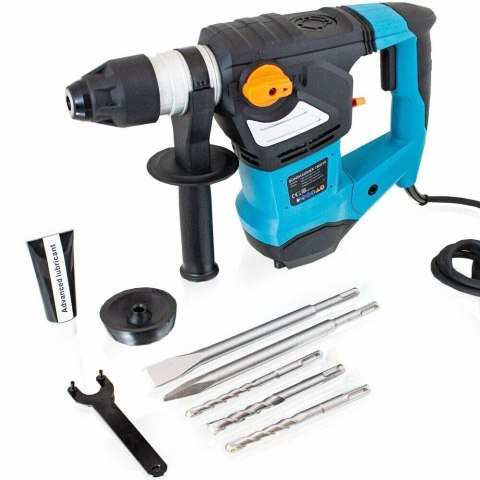 Bituxx wiertarka udarowa 1800 W – 3 tryby pracy, zestaw XXL w walizce