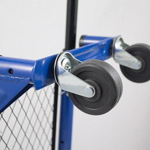 Bituxx Wózek ręczny magazynowy 2 w 1, udźwig 80 kg – Wielofunkcyjny wózek transportowy 2‑w‑1