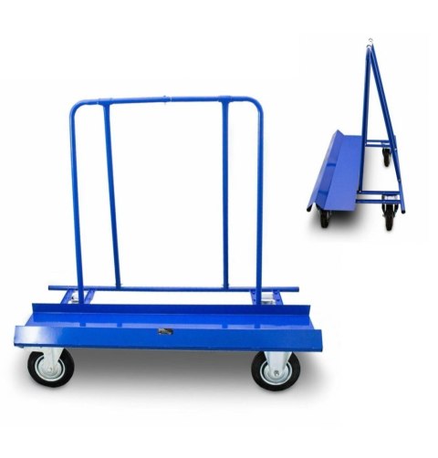 WÓZEK TRANSPORTOWY BOCZNY DO PRZEWOZU PŁYT REGIPSOWYCH 500KG