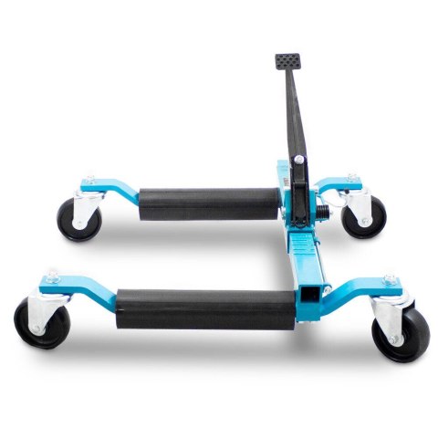 Wózki manewrowe Bituxx 4 szt. z podnośnikiem 560 kg – zestaw do przesuwania samochodu w garażu i warsztacie