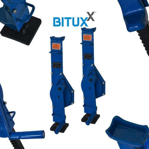 ZESTAW 2SZT PODNOŚNIKÓW FARMERSKICH KOLEJOWYCH DO 1500KG NA 1SZT BITUXX