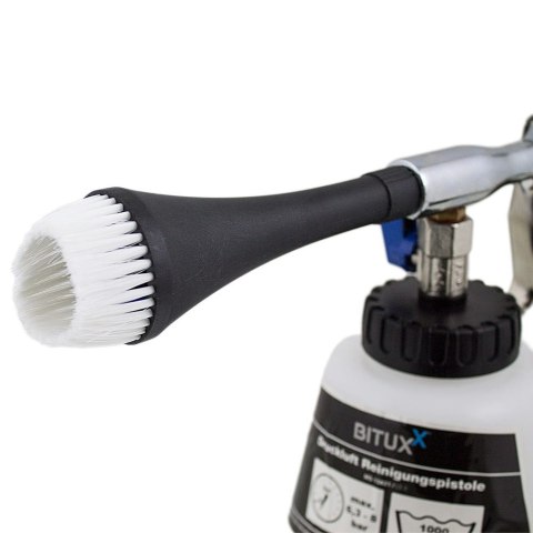 Zestaw akcesoriów pneumatycznych do kompresora – 6 elementów: wąż, pistolety, końcówki