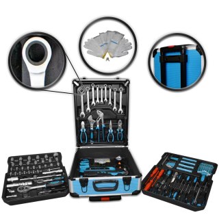 Bituxx zestaw narzędzi 1200 elementów w walizce na kółkach – kompletny warsztat domowy i profesjonalny