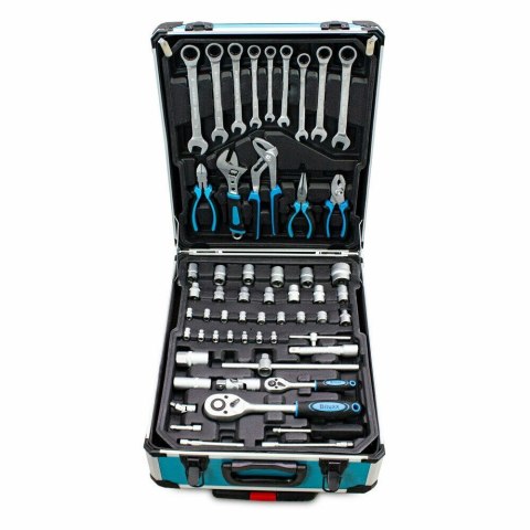 Bituxx zestaw narzędzi 1200 elementów w walizce na kółkach – kompletny warsztat domowy i profesjonalny