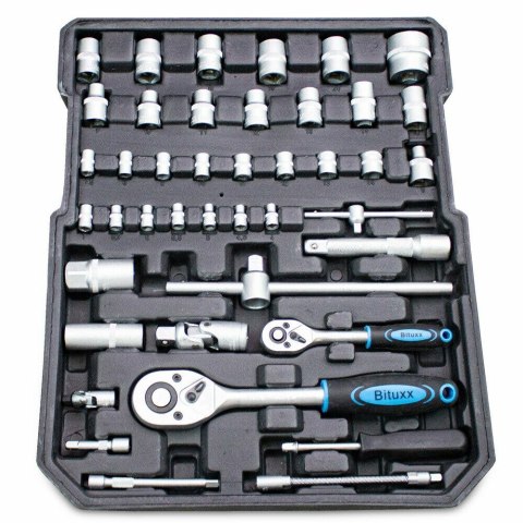 Bituxx zestaw narzędzi 1200 elementów w walizce na kółkach – kompletny warsztat domowy i profesjonalny