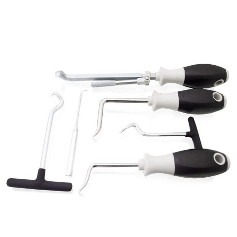 ZESTAW NARZĘDZI HAKOWYCH DO DEMONTAŻU USZCZELEK WĘŻY OLEJOWYCH 6 ELEMENTÓW