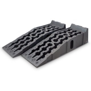 Bituxx – zestaw ramp najazdowych 2 szt. 6000 kg – lekkie rampy samochodowe do garażu i warsztatu