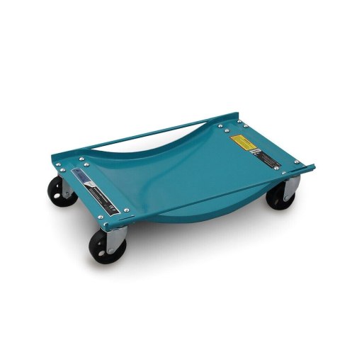 Zestaw wózków manewrowych Bituxx 4x450 kg – stalowe wózki warsztatowe