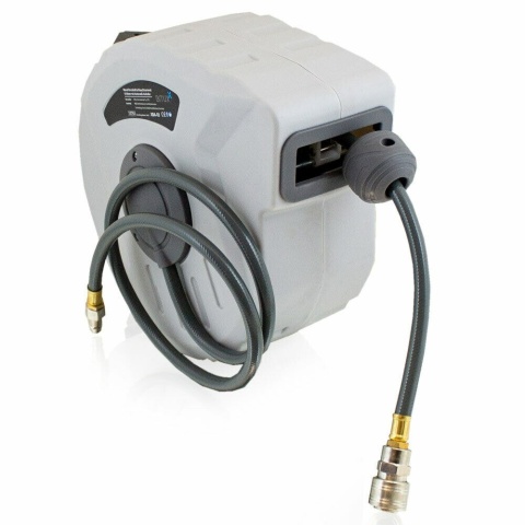 Automatycznie zwijany wąż pneumatyczny Bituxx 30 m 1/4″ naścienny – obrót 180°