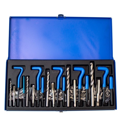 Bituxx Zestaw do naprawy gwintowników metrycznych M5-M12 (131 elementów)