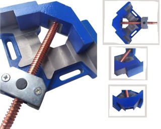 Bituxx profesjonalne imadło kątowe – żeliwne, masywne i precyzyjne do warsztatu